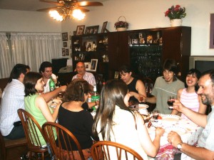 The Cavallo and Gualdoni families together.  Like so many Italian families, both sent emigrants from Italy to Argentina.  Some sought their fortunes in the USA, but here they all are together, one big Italo-Argentine-American 21st century family with immigrant roots going back to the 19th century.